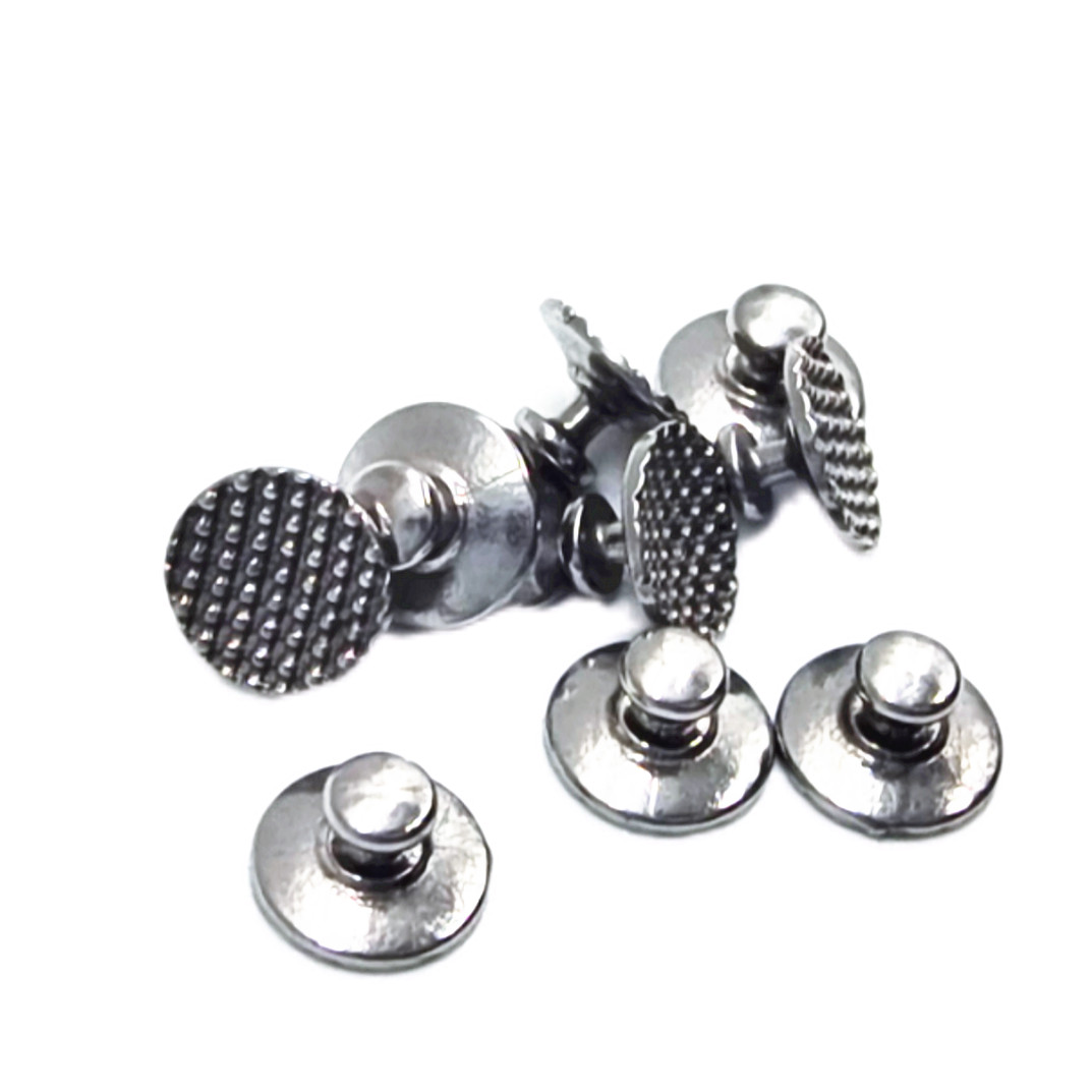 100Pcs Dental Orthodontics Bondable Lingual Buttons/Crimpable Hooks Split Stops