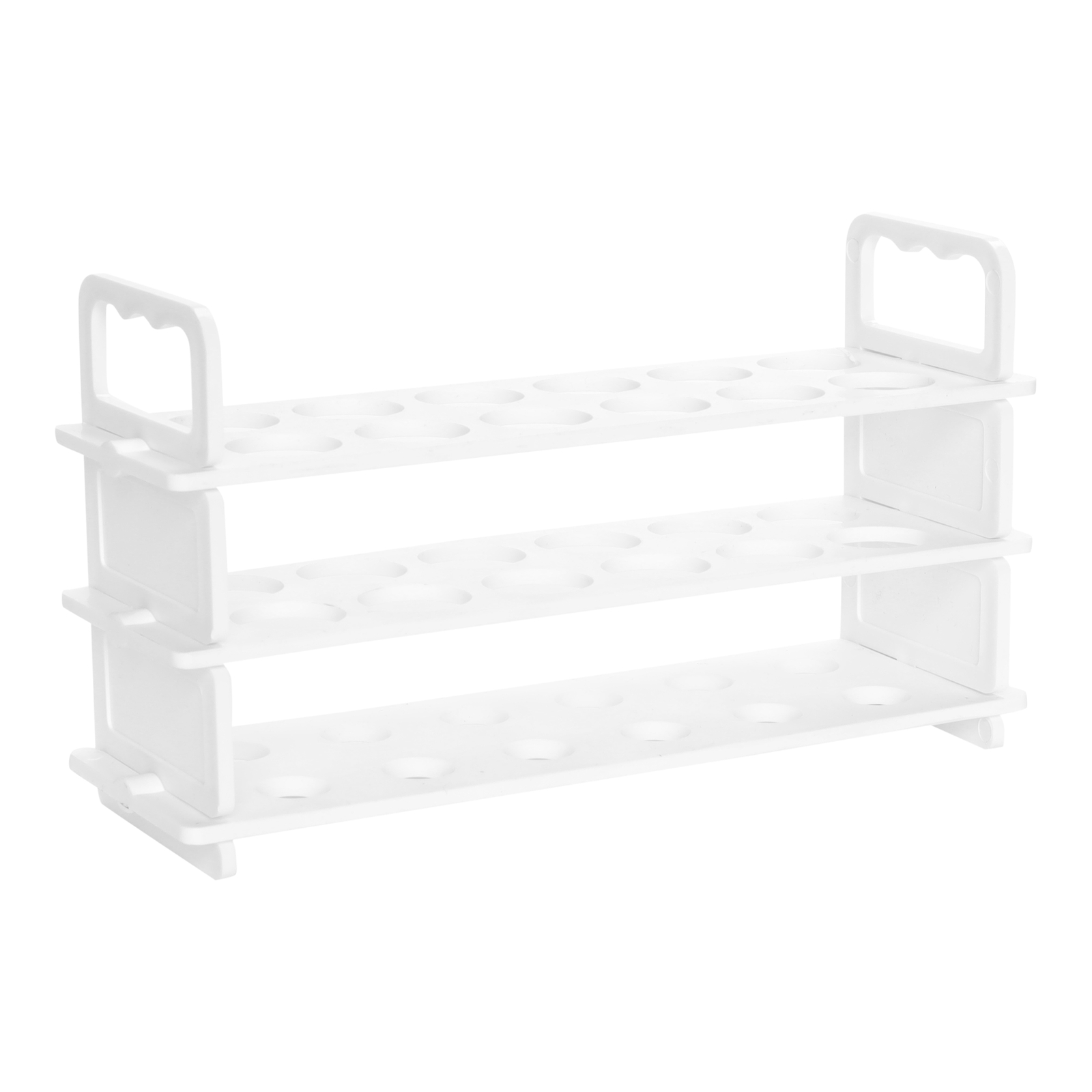 Test Tube Rack, 9 Inch – Polypropylene – Holds 12 Tubes – Eisco Labs