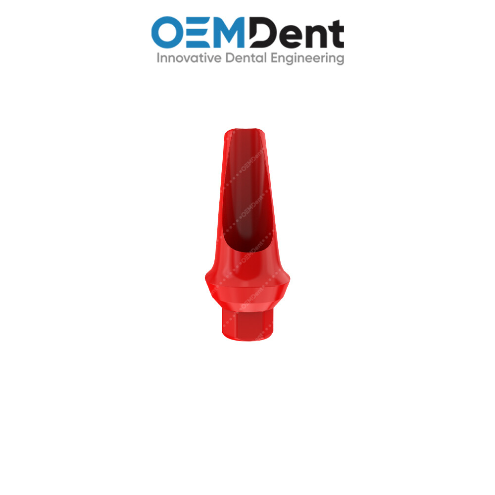 Angulated Anatomic Castable Prosthetic 15° – Zimmer® Int Hex 2.42mm Compatible