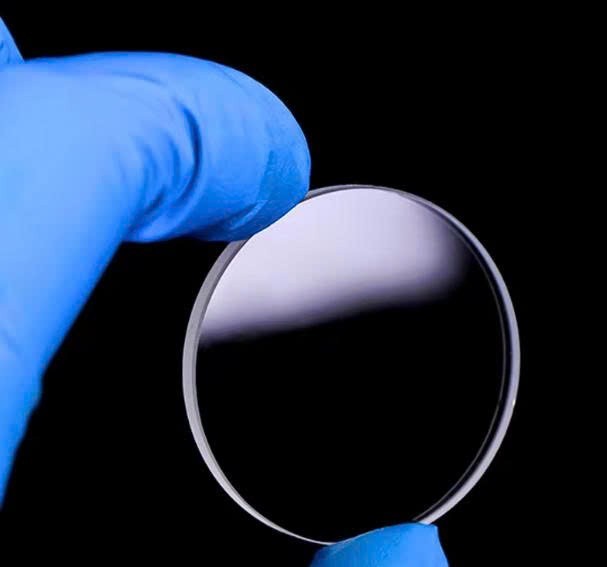 Ultra Thin JGS1 Quartz Glass Round Plate High Purity Optical Glass Slice