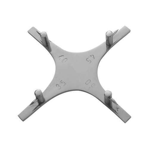SHAFQAT Orthodontic Bracket Positioning Gauge, Stainless Steel