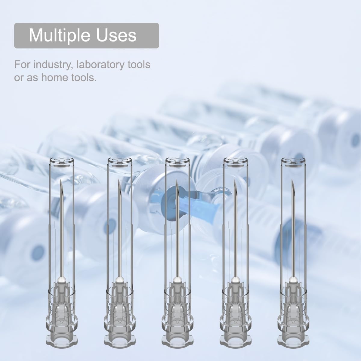 27Ga 1.5 Inch Disposable Needle 25 Pack Dispensing Lab Individually 27G