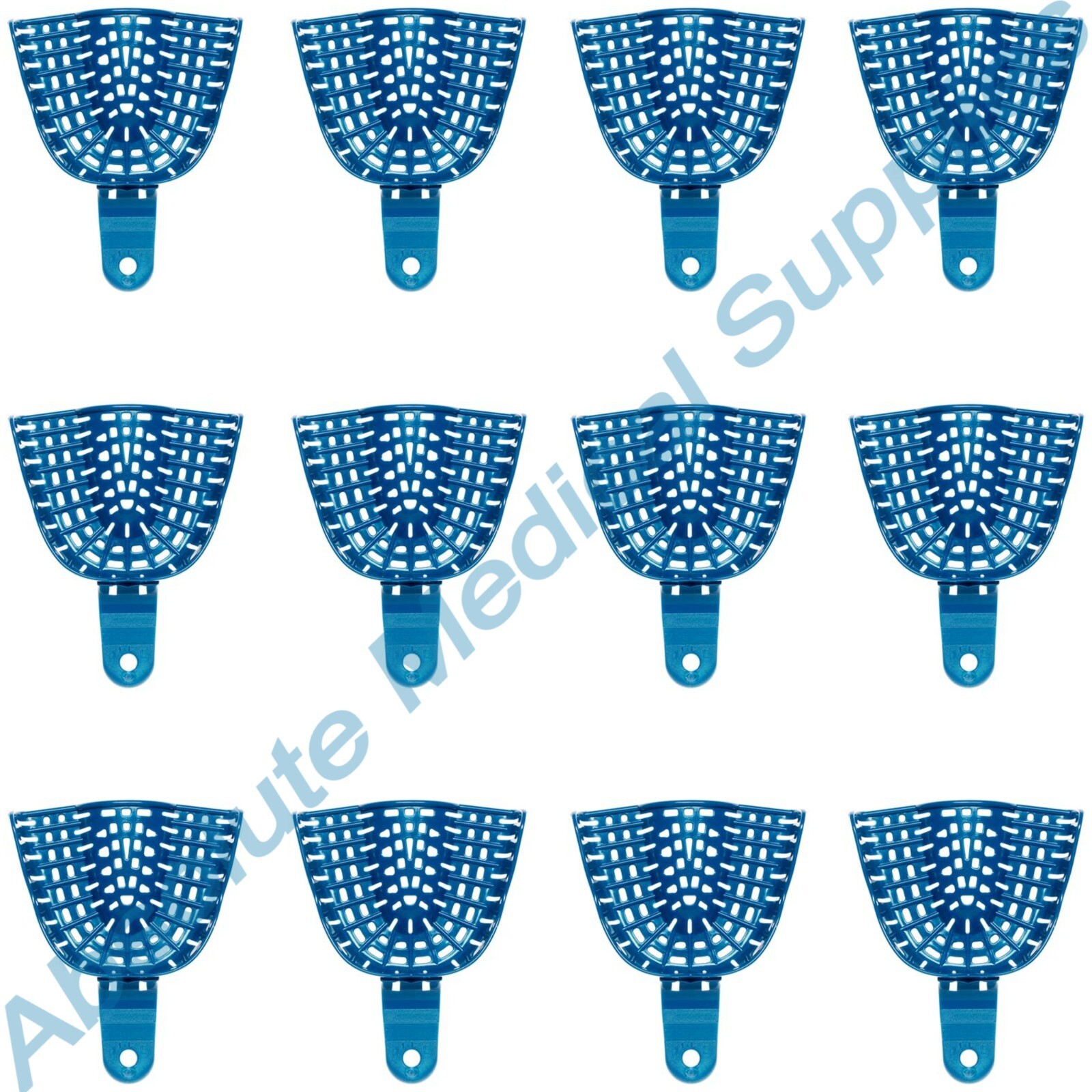 *12-Pieces* Coltene President Tray AC Disposable Size-1 Impression Tray C6950