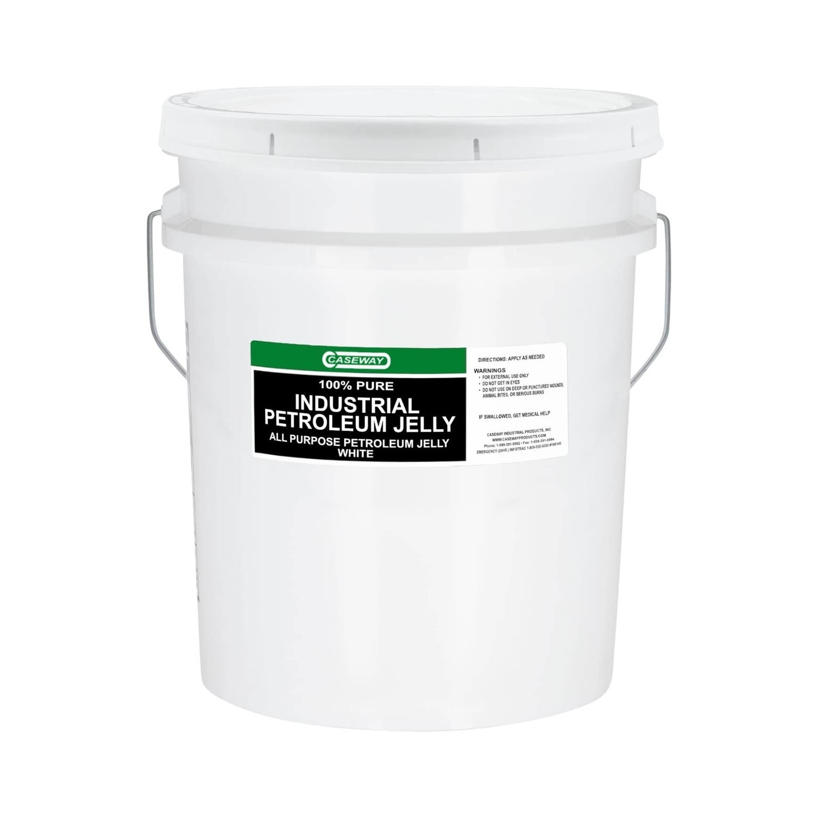 Industrial White Petroleum Jelly 5 Gallon, Lubricant and Protectant