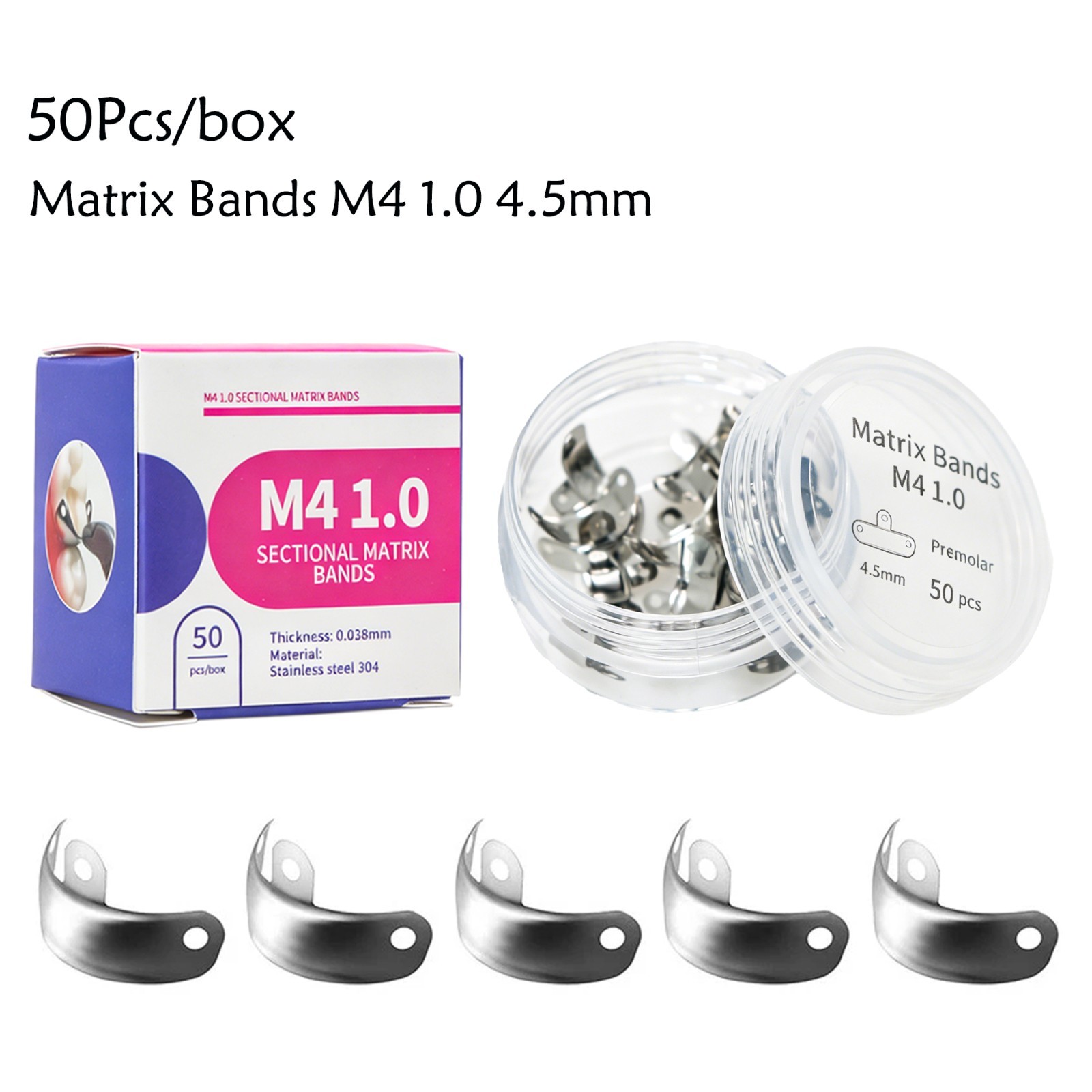 Dental Matrix Ring &Sectional Matrice Bands For Palodent V3 Garrison Dental Tool