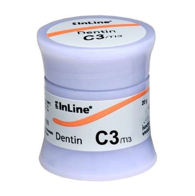 *1-Pack* Ivoclar Vivadent IPS InLine Dentin A-D C3 Refill 20g Powder 593237