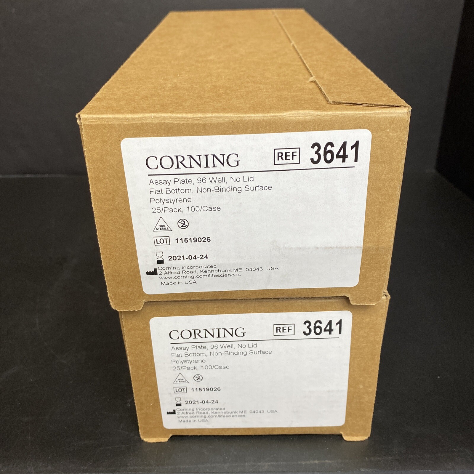 Corning Microplate 96 Well Flat Bottom 50 Plates