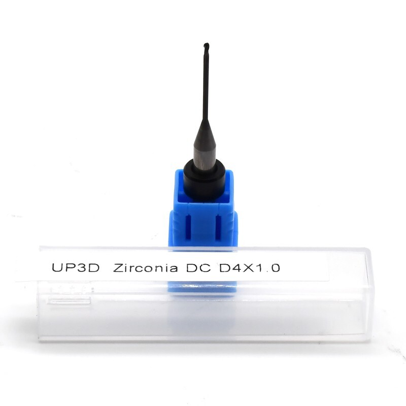 UP3D Zirconia DC/DLC Milling Bur Head Diameter 0.3/0.6/0.8/1.0/2.0mm Cutters