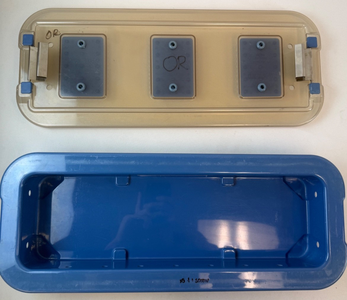 R. Wolf 33024 RIWO Sterilization Case w/ Lid 500mm W x 60mm H x 200mm D