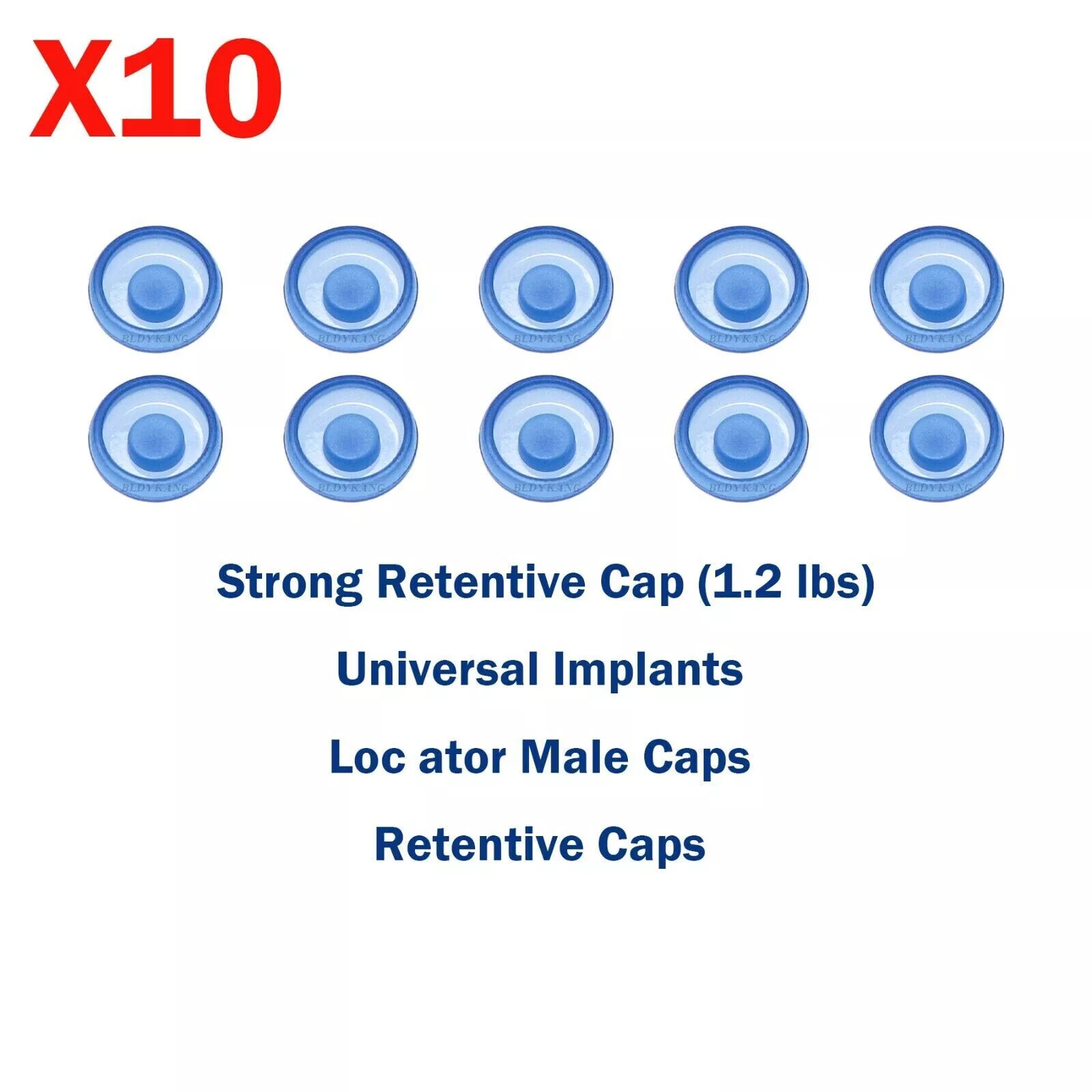 Universal Implant Strong Retention Cap Set Insertion Extraction Remove Core Tool