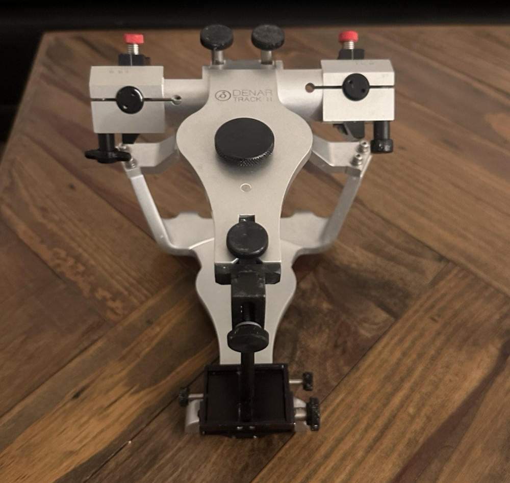 Denar Track II Semi-Adjustable Dental Articulator w/ Case FAST SHIP!!!!