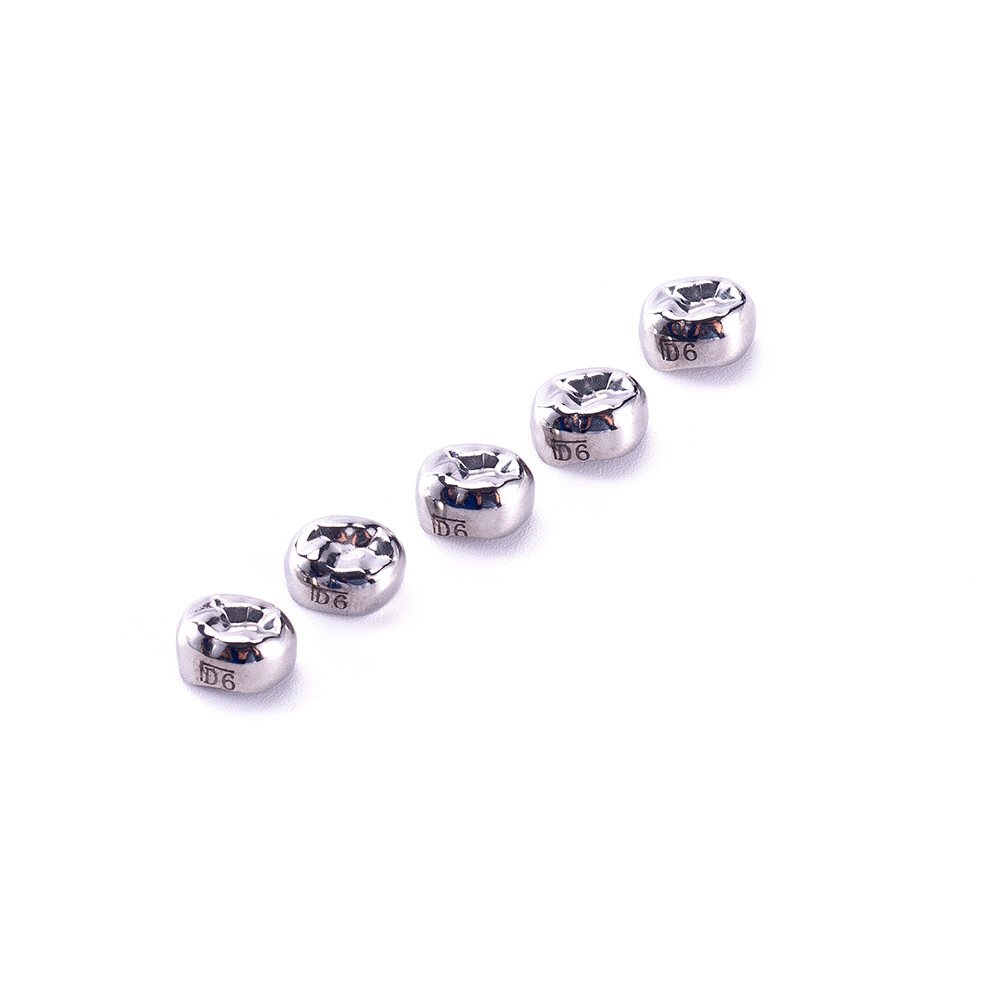 Dental Stainless Steel Primary Kids D Premolar E Crown Molar Crowns All Sizes