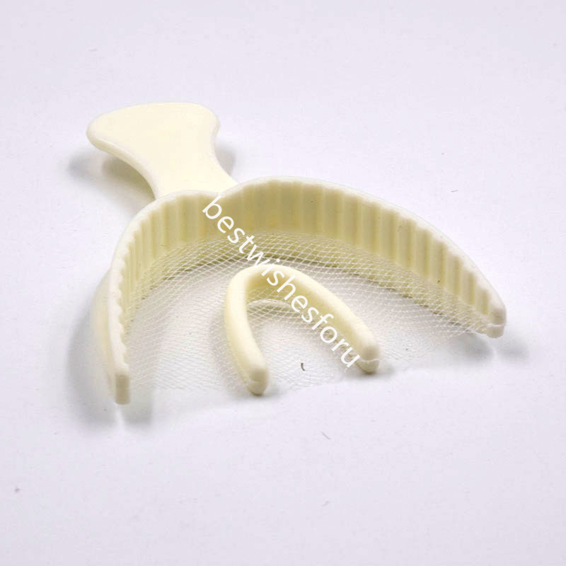 1000x Dental Disposable Impression Bite Registration Triple Tray Large Full Arch
