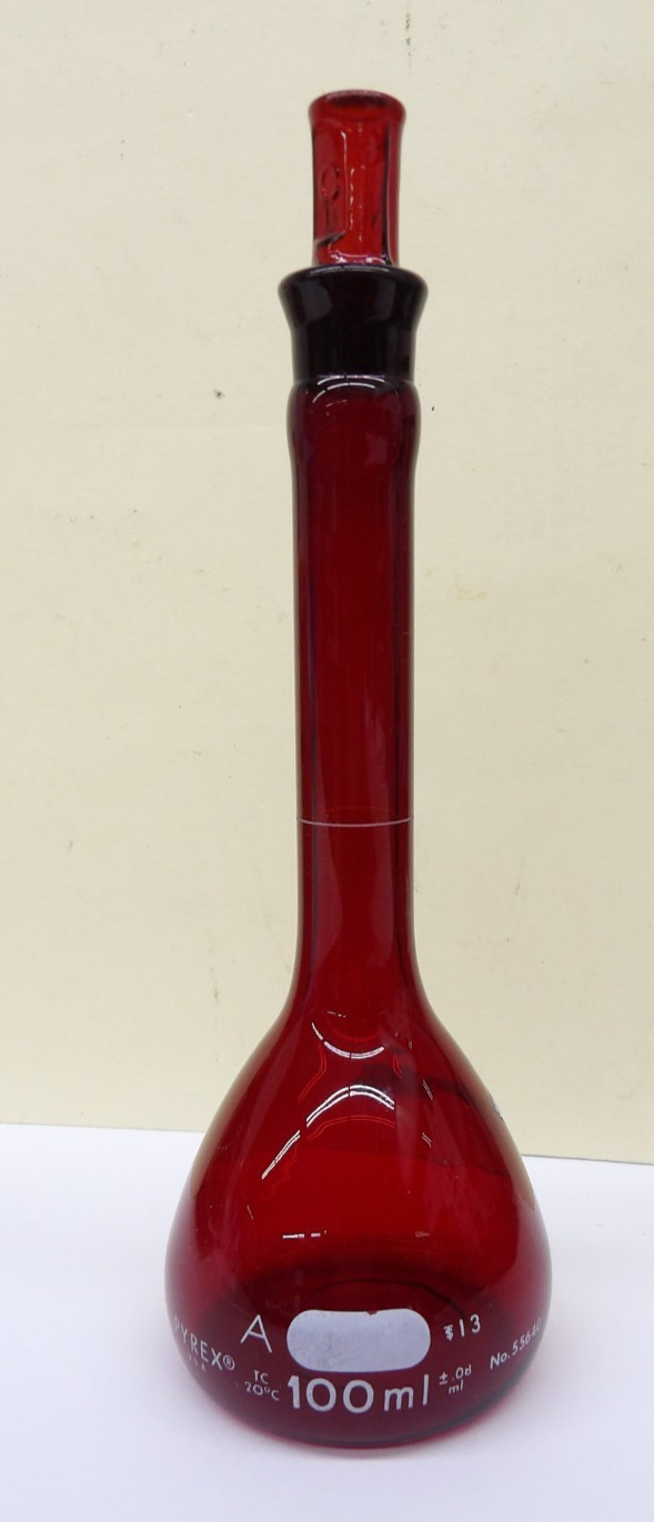 Pyrex 55640 100 ml Class A Volumetric Flask