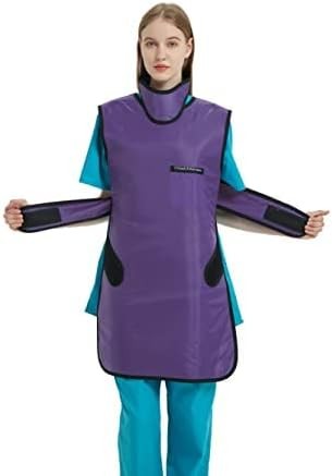 SHINRAY 0.5mmpb Xray Lead Apron for Xray with Thyroid Shield Collar,Lead Gown…