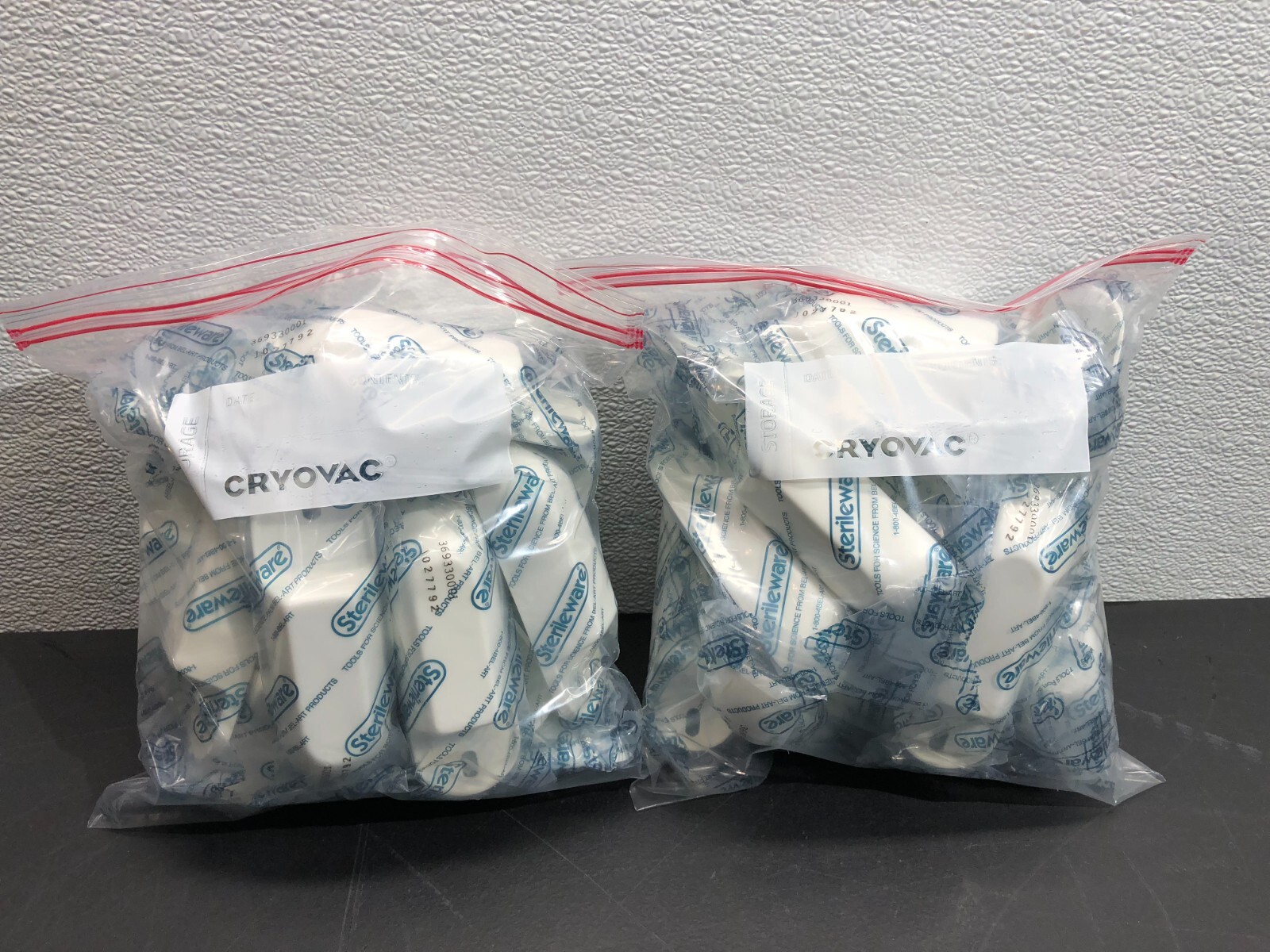 Bel-Art 369330001 Sterileware Economy Sterile Sample Scoop 63mL Lot Of 2 Bags