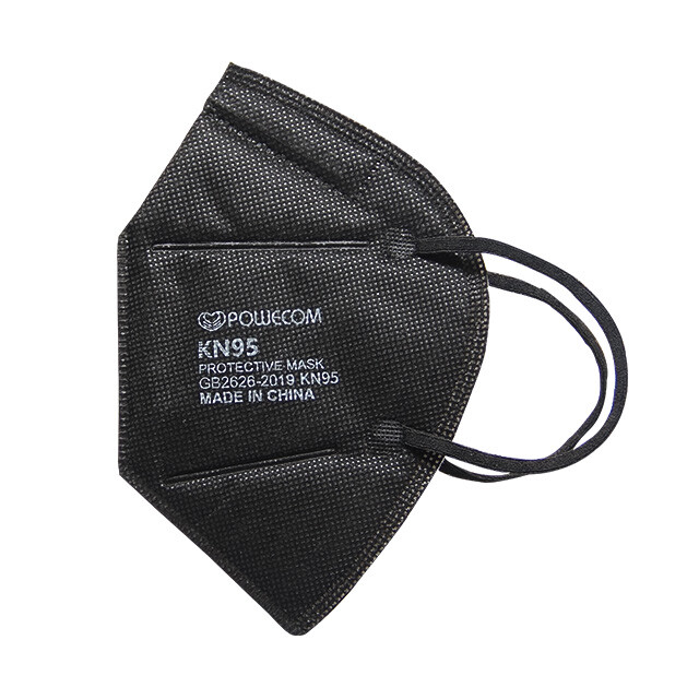 Powecom KN95 Protective Face Mask Respirator KN 95 Black – 10 pcs ✅ GB2626-2019