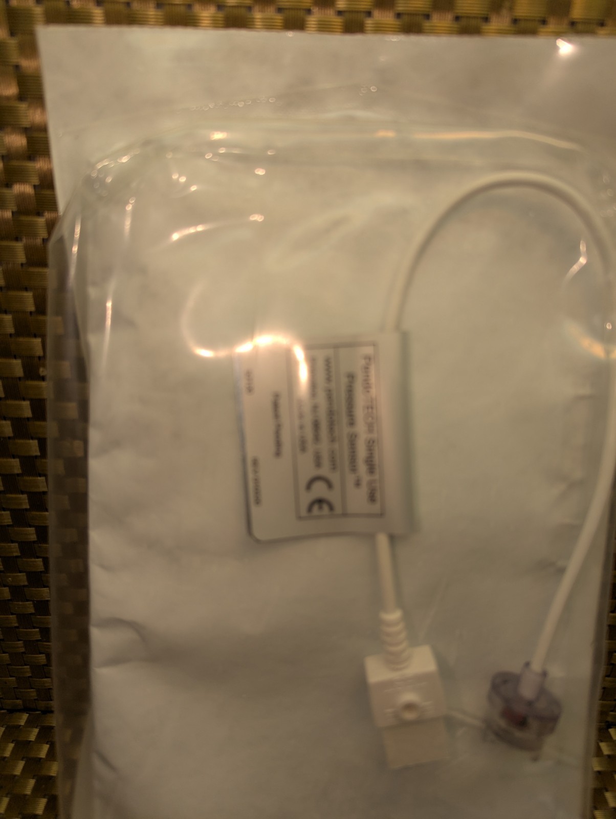 PendoTECH Single Use Pressure Sensor PS 0.12” Hose Barb Inlet Outlet PREPS-N-012
