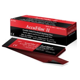 Parkell Accu Film ll Accu Film II – Red/Black. Double-sided .0008′ (21 microns)