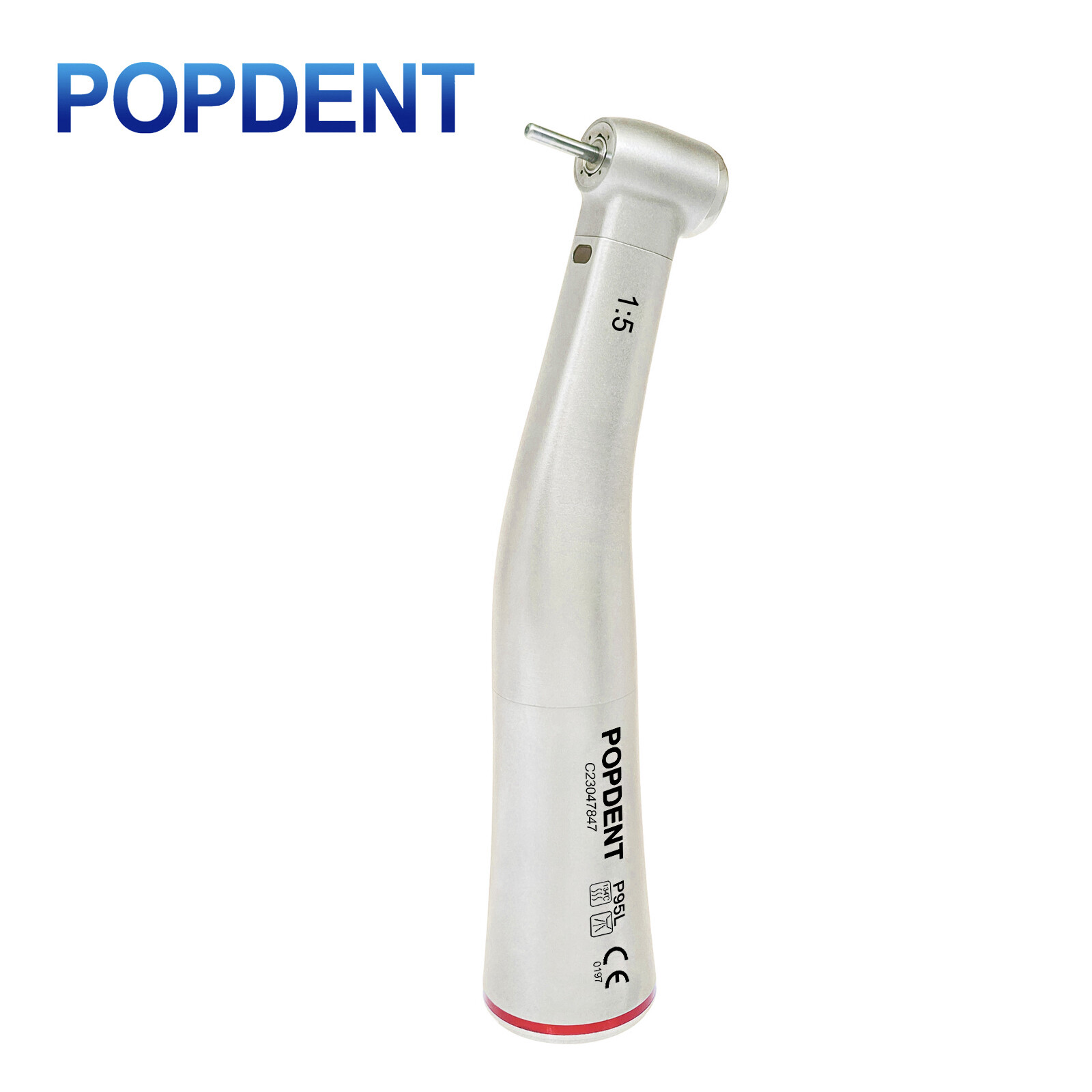 NSK Ti-MAX X95L Style Dental 1:5 LED Fiber Optic Contra Angle Handpiece Brackets