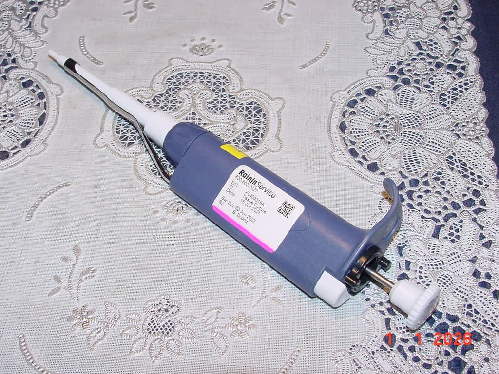Rainin L2 Single-Channel Pipet-Lite Pipette LTS 0.1-2uL, Cal Date 15/June/2021