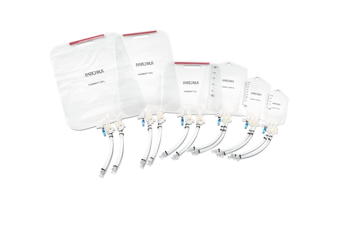 SARTORIUS 50L Sterile STD 2D Sartopore 2 TPE Flexboy Bags FFB110913 (10/Box)