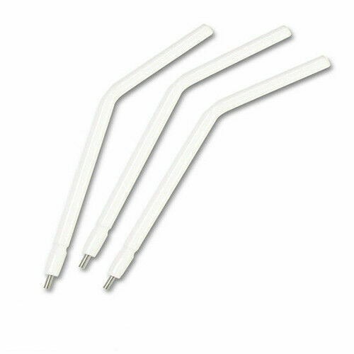 150 pcs White Defend Disposable Air Water 3 Way Premium Syringe Tips Metal core