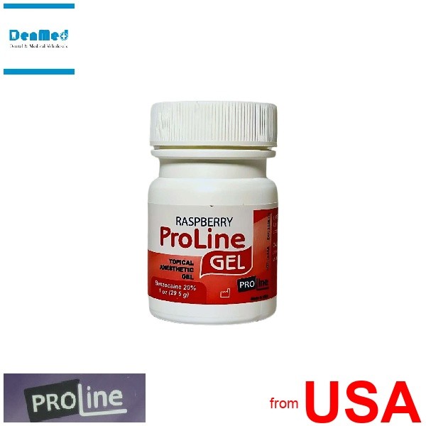 PRO-LINE Gel 1 oz. Bottle Strawberry ( topical anesthetic gel ) – PROLIN 018-024