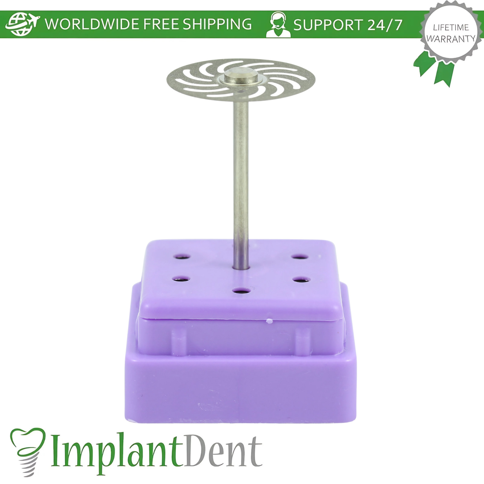MDT Dental Extra Fine Grit Diamond Coated Double Sided Super Flex Disc Ø22mm