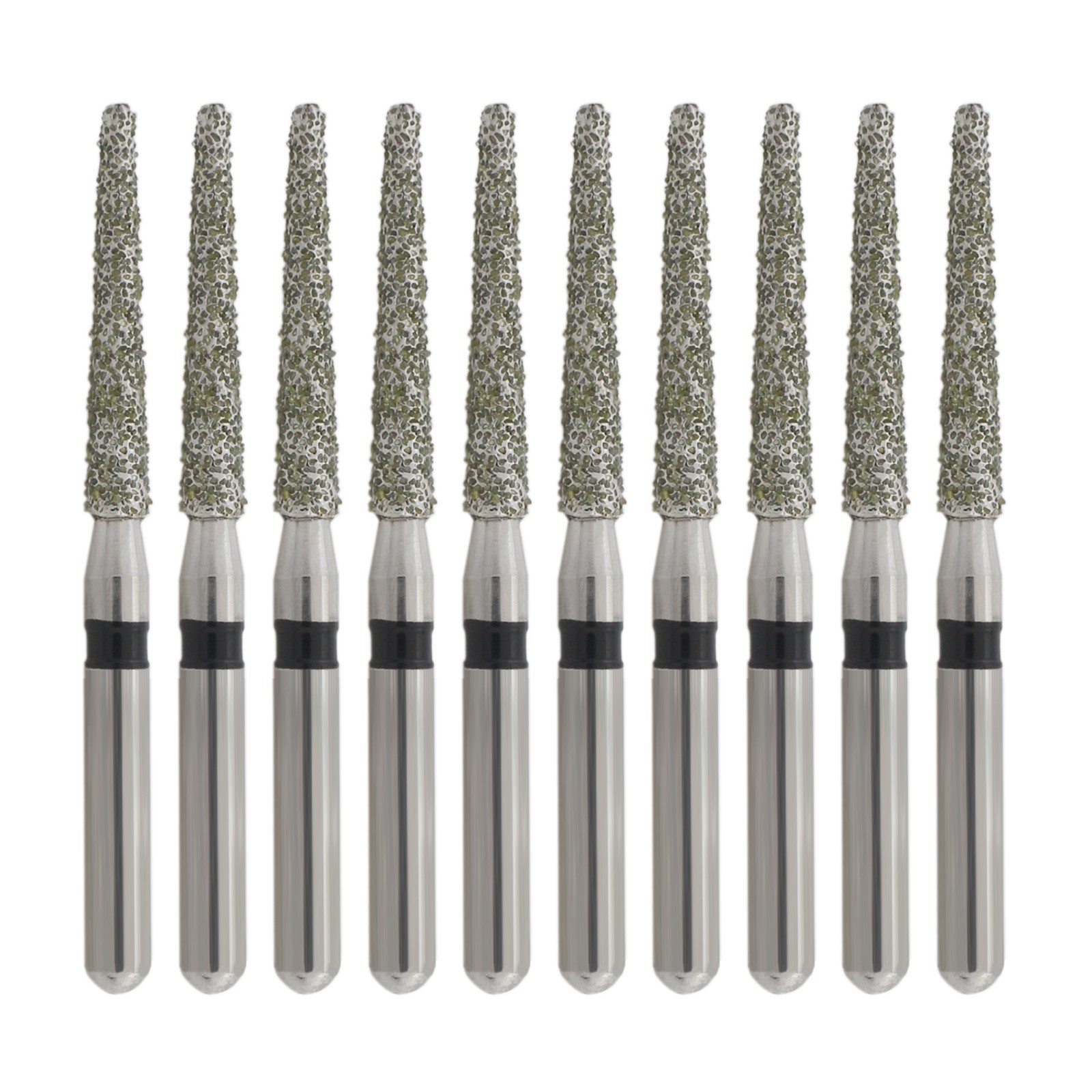 Dental Diamond Burs FG 850/016SC Round End Taper Super Coarse Grit Friction Grip