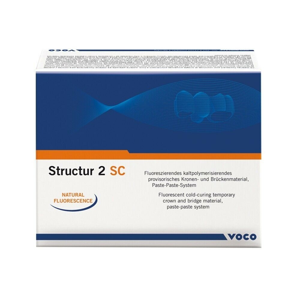 Voco Structur 2 SC Self-Curing Temporary Crown & Bridge Material Cartridge 75g