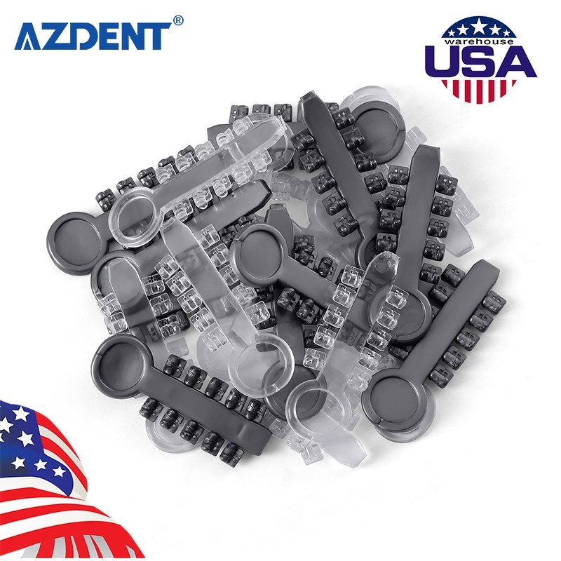 200pcs Dental Rotation Wedges Orthodontic Rubber Elastic Rotary Pads Ligature