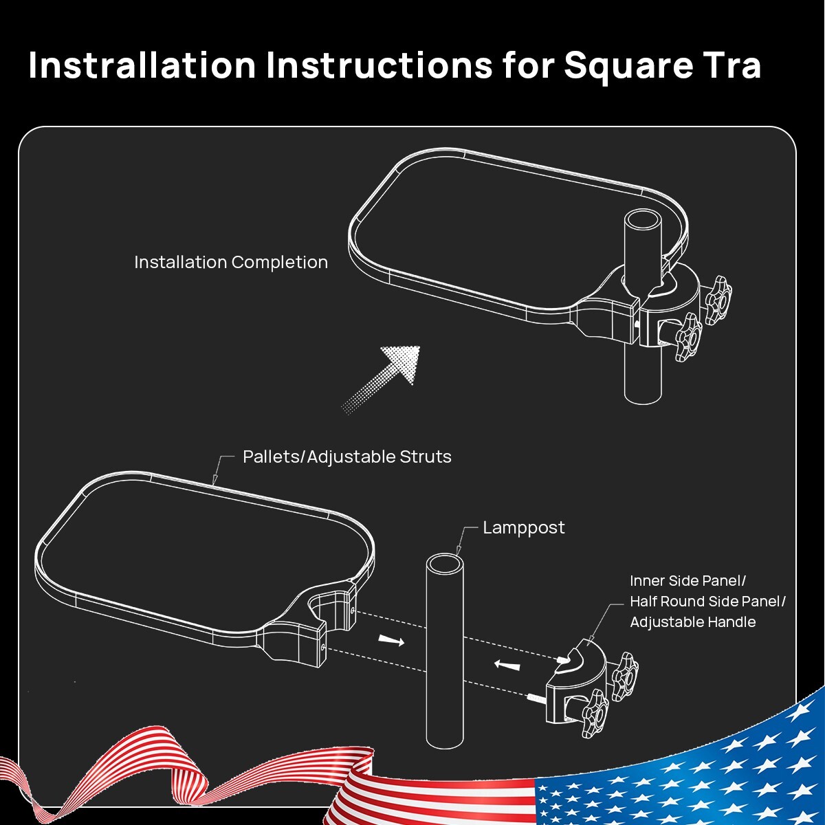 Dental Plastic Post Mounted Tray Table Chair Accessories for Dental Chair