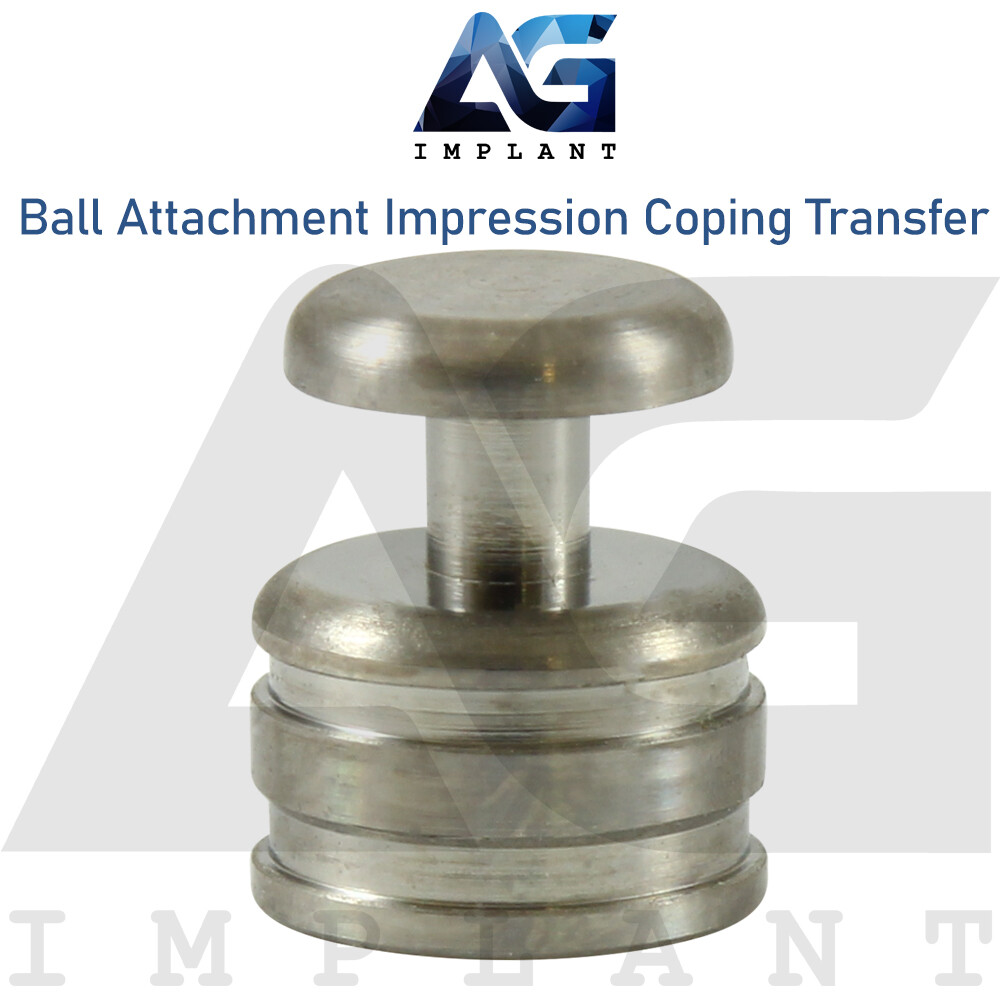 5 Ball Attachment Impression Coping Transfer Stainless Steel Lab
