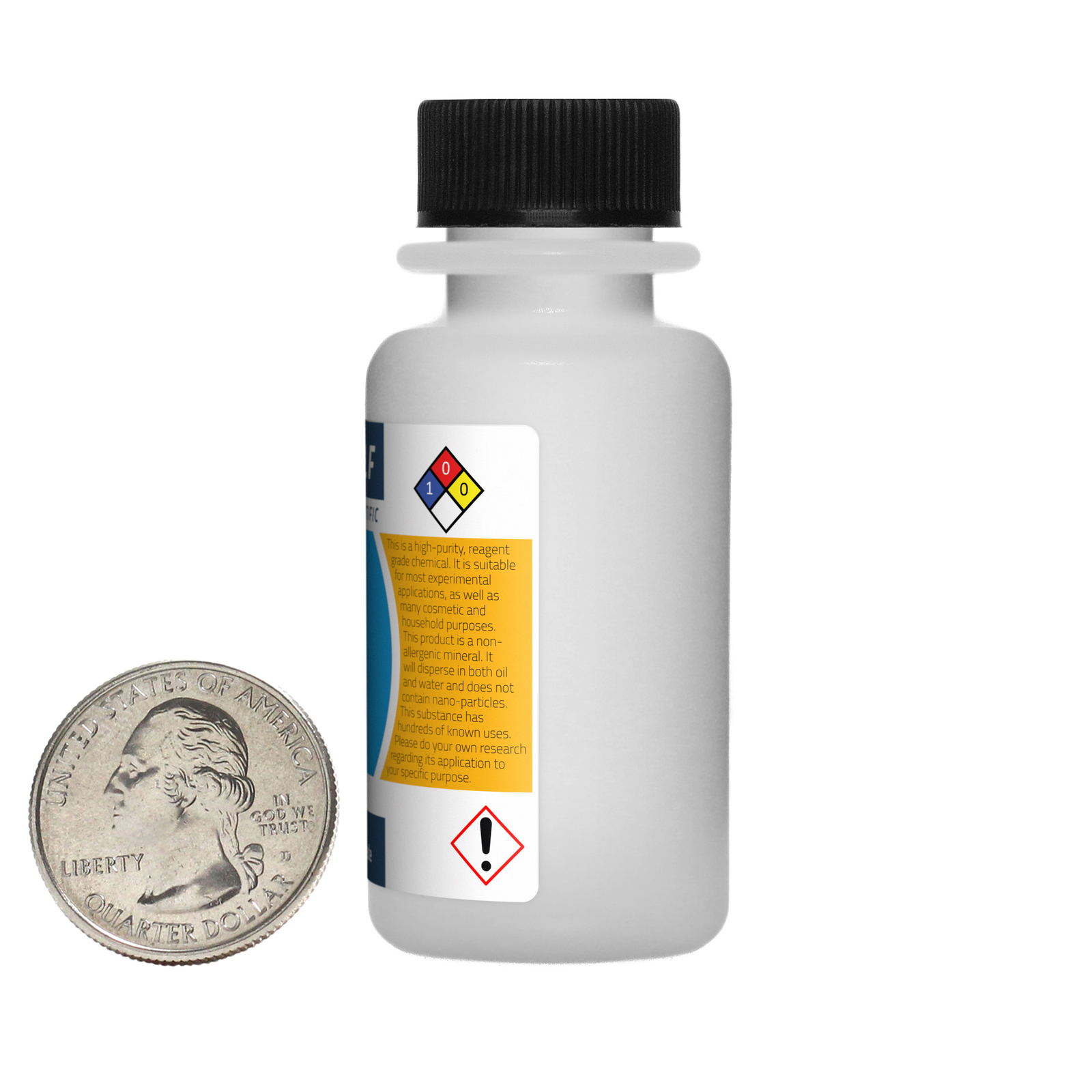 Titanium Dioxide / 10 Oz / 10 Bottles / 99.9% Reagent Grade / 44 Micron Powder