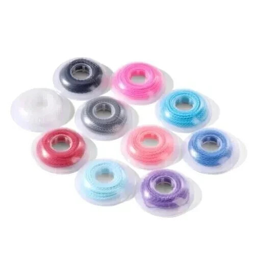 10Rolls Dental Orthodontic Elastic Power Chain Rubber Bands Ligature Chain