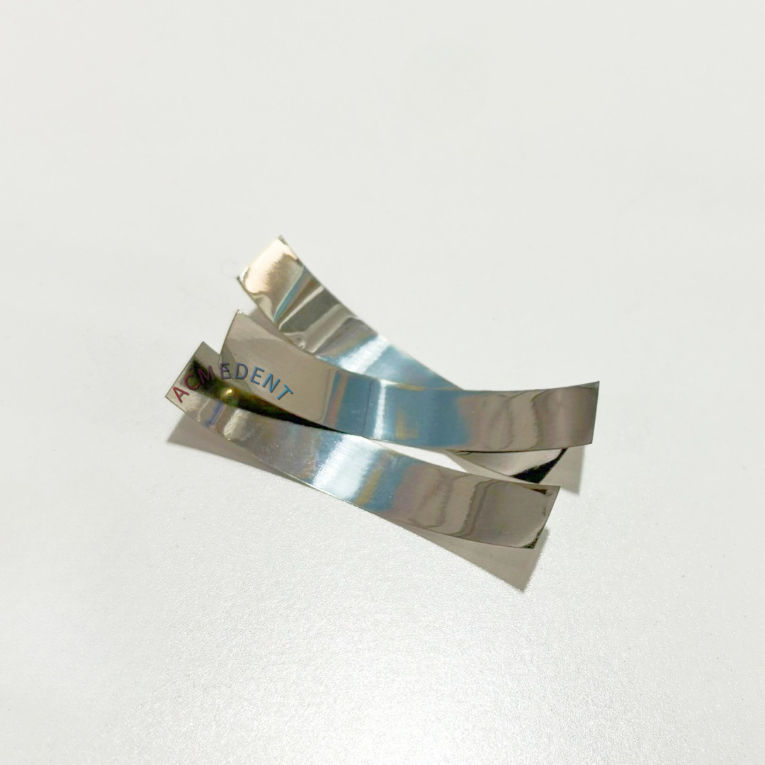 Implant Pre-Cut Shimstock Occlusion Foil Dental Metallic Articulating Film Strip