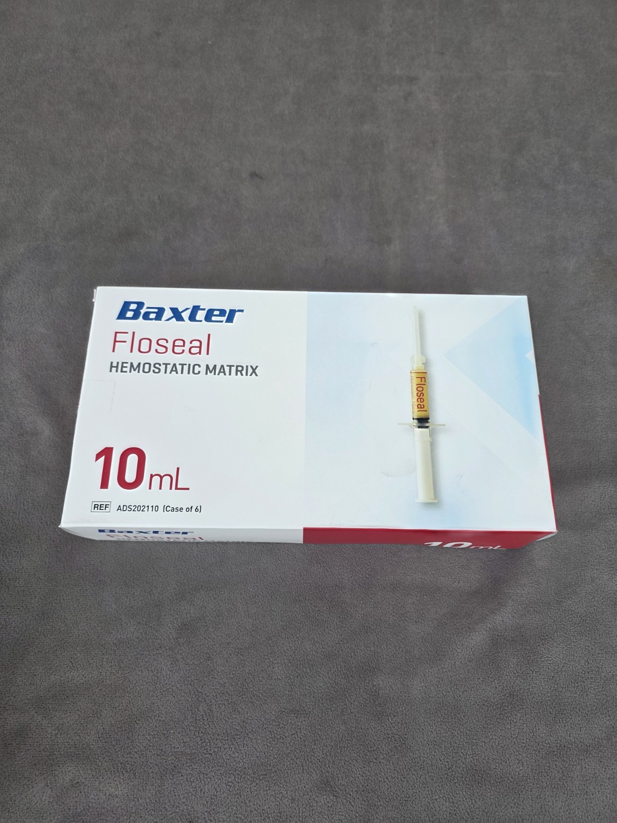 Baxter Floseal Hemostatic Matrix 10mL, Sealed Box EXP: 08/2027 ADS202110