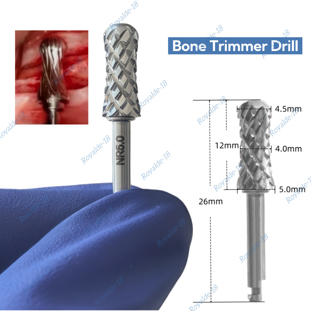 Dental Drills Shaping Sculpting Bone Ridge Contouring Burs Middle Sunken Sliver