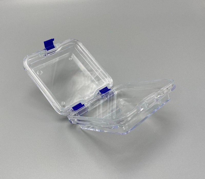 Dental Retainer Denture Storage Box Veneer Membrane Case Boxes 10*10*4cm USA