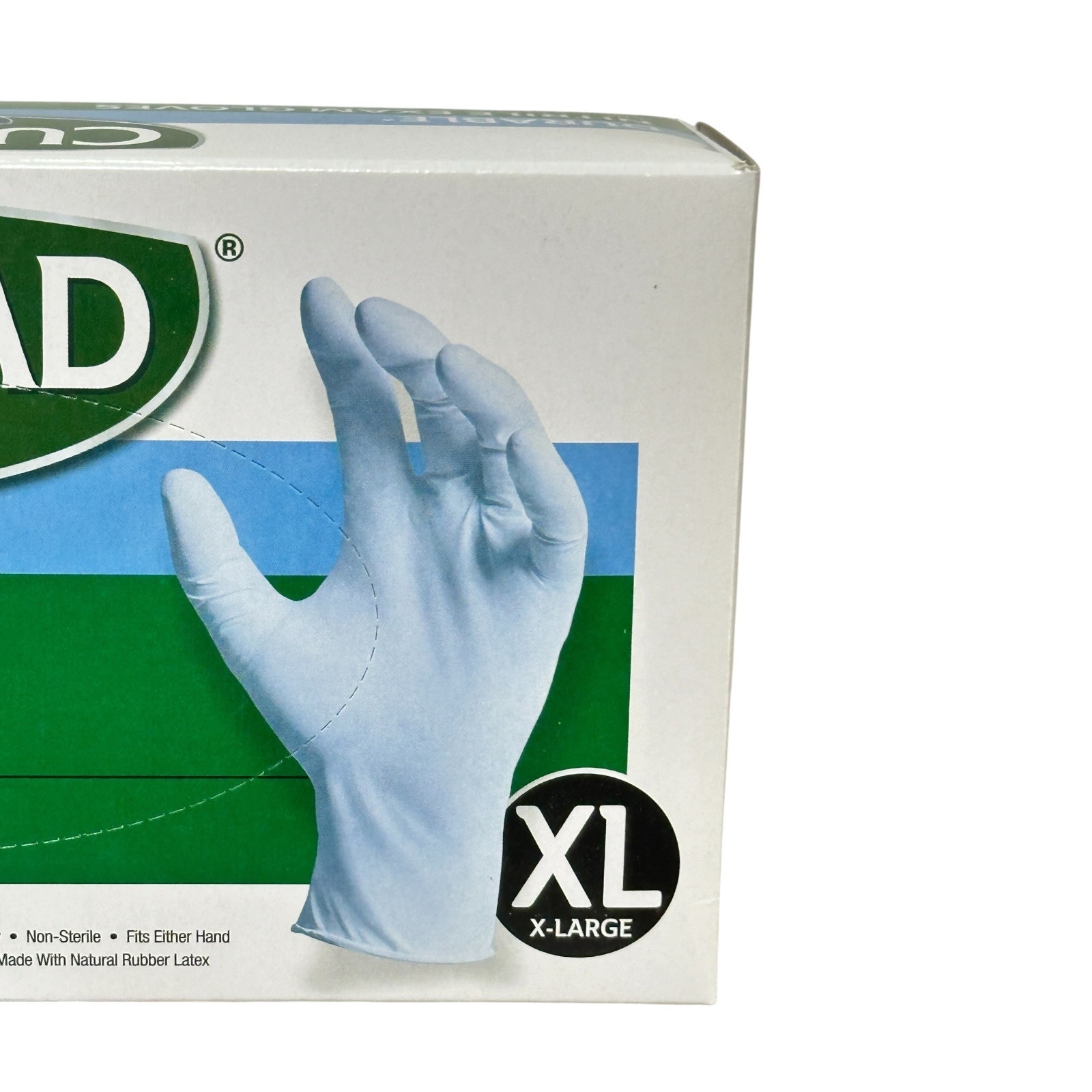 CURAD Durable Nitrile Exam Gloves, Extra Large, 540 Count (3 boxes x 180 ct)