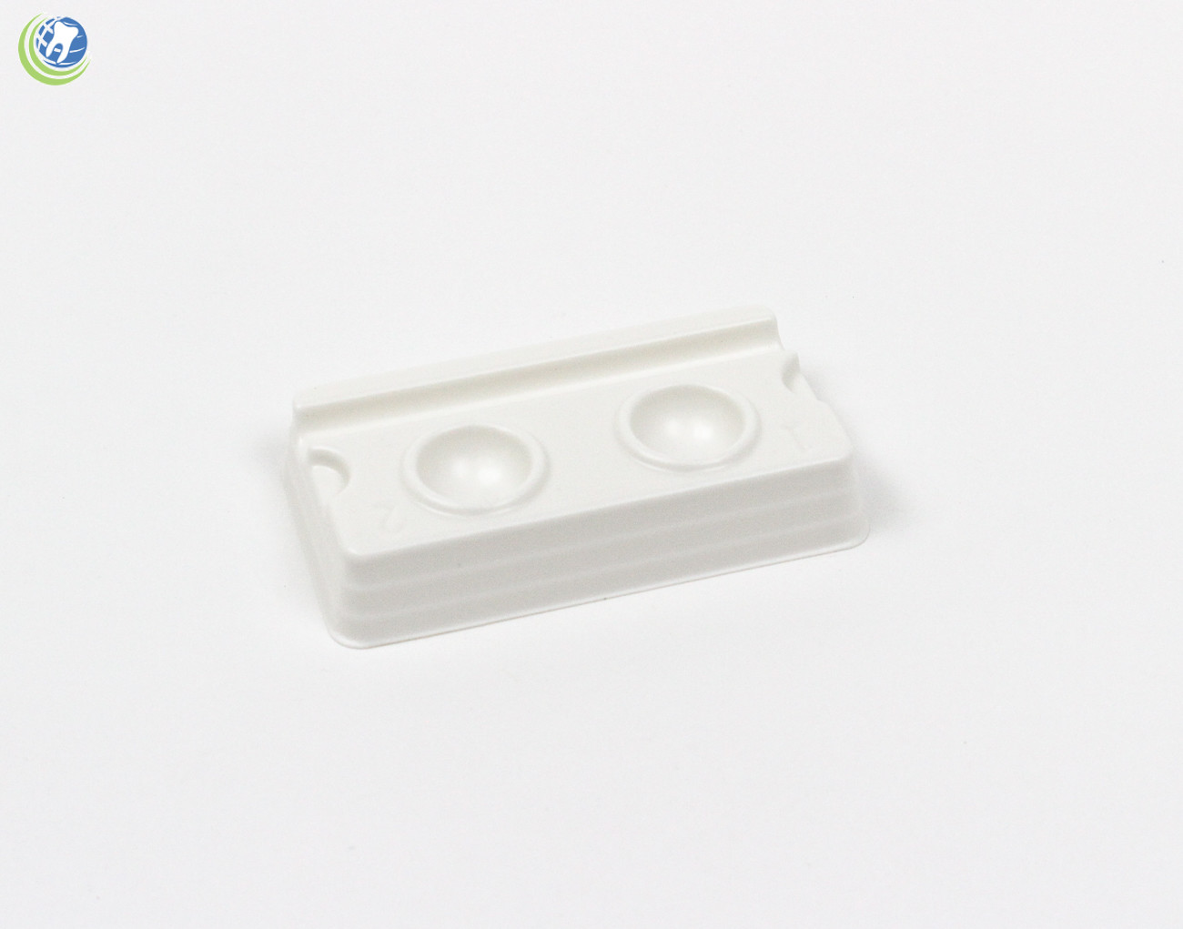 Dental Dentist Disposable Mixing Wells 2 hole 200/Box Bonding Composites