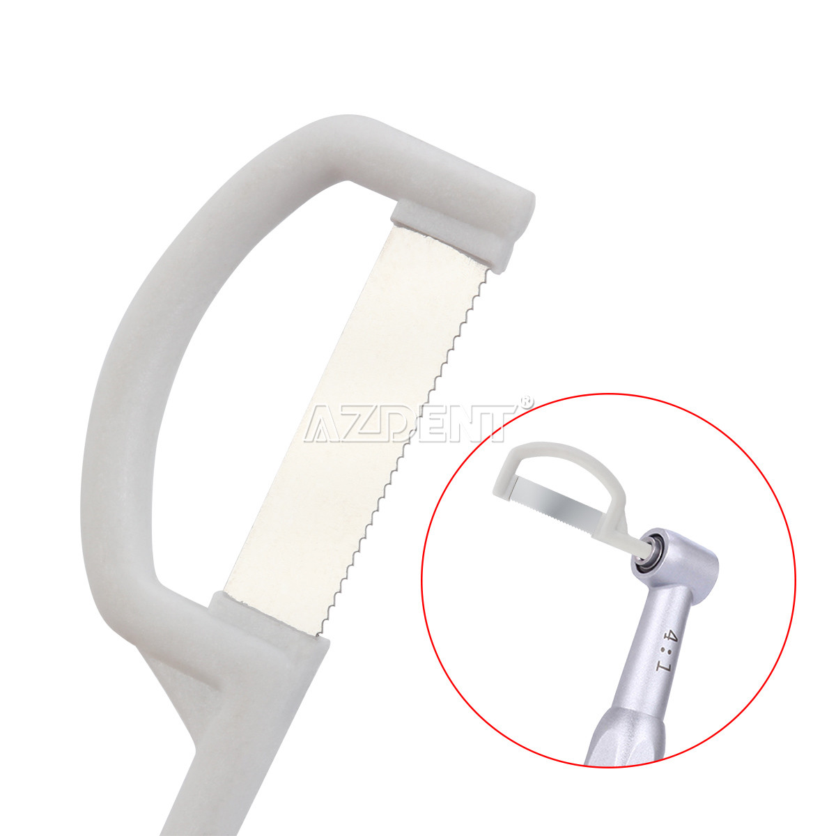 3X Automatic Strip Dental White Serrated Saw Interproximal Enamel Reduction IPR
