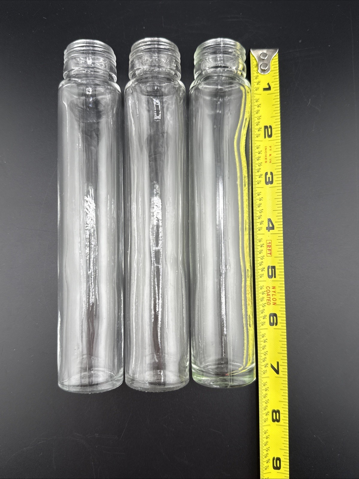 Lot Lab Glass: Cylindrical Dropping Funnel, 3 Neck, 3 Neck W Thermometer Jt & +