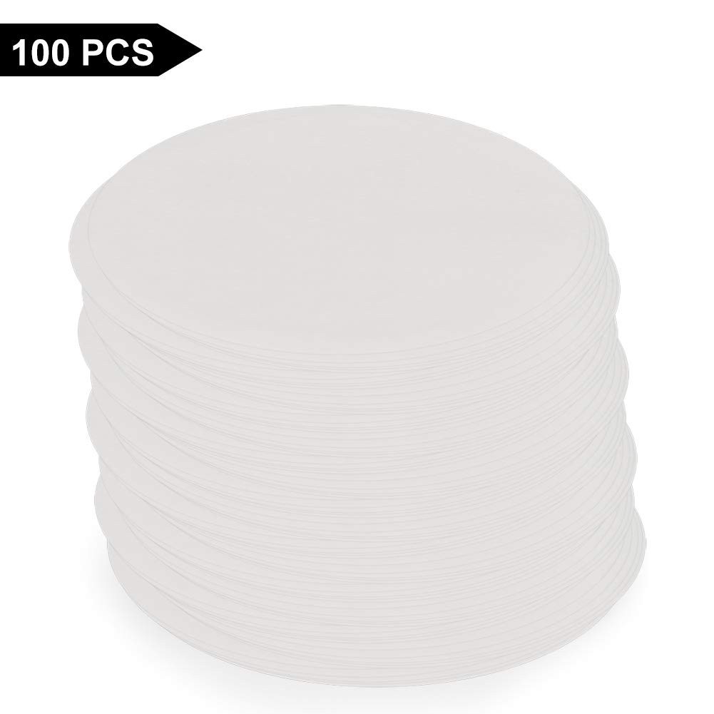 Efficient 20 Micron Filter Paper Circles – 46mm for Rapid Filtration, 100 Sheets