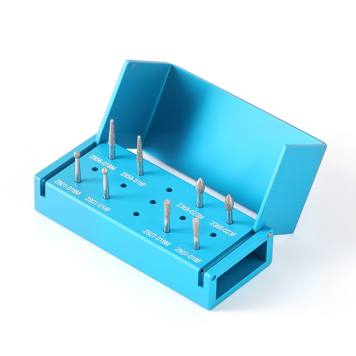Dental Zirconia Diamond Bur FG / Diamond Zirconia Finishing Polishing Kit &Box