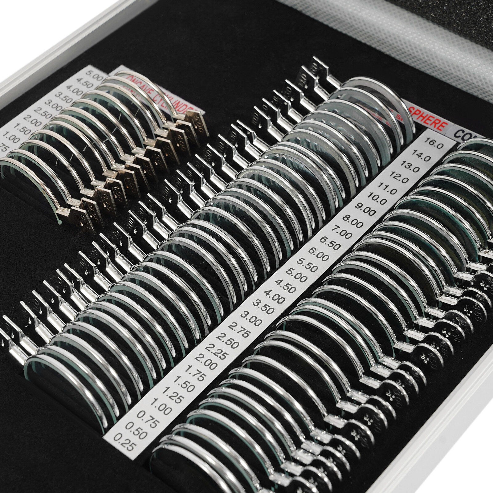 68 PCS Trial Lens Set with Storage Case Optical Trial Lens Set Trial Lens Set