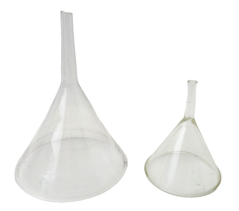 Pyrex 60 Degree Lab Laboratory Equipment Glass Funnels Scientific