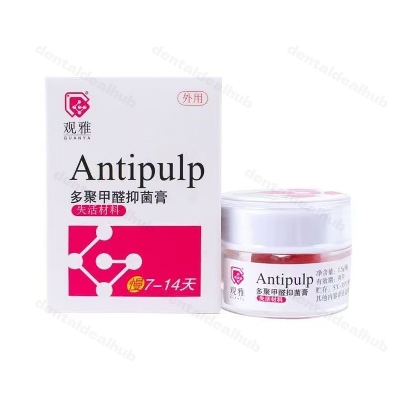 Guanya Non Arsenic Pulp Devitalizing Material 1.5g Jar Slow Acting