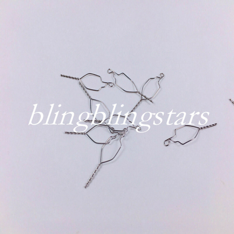 100 Pcs Dental Orthodontic Bracket Preformed/Kobayashi Ligature Wire Long/Short